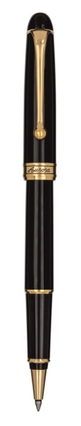Ручка Роллер Aurora Ottantotto black GT, в подарочной коробке