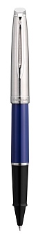 Ручка роллер Waterman  Embleme цвет BLUE CT, цвет чернил: черный