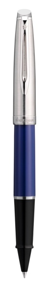 Ручка роллер Waterman  Embleme цвет BLUE CT, цвет чернил: черный