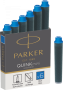 Картридж Parker с чернилами для перьевой ручки MINI, упаковка из 6 шт., цвет: Blue