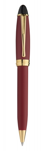 Шариковая ручка Aurora Ipsilon satin Bordeaux GT, в подарочной коробке