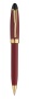 Шариковая ручка Aurora Ipsilon satin Bordeaux GT, в подарочной коробке
