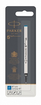 Стержень для ручки Parker 5th INGENUITY Синий, F в блистере.