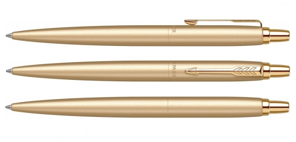 Шариковая ручка Parker Jotter XL SE20 Monochrome в подарочной упаковке, цвет: Gold, стержень Mblue