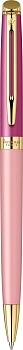 Шариковая ручка Waterman Hemisphere Colour Blocking Pink GT M син. черн. в подарочной коробке