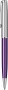 Шариковая ручка Parker Sonnet Essentials Violet SB Steel CT, цвет чернил black, стержень: M, в подарочной упаковке.