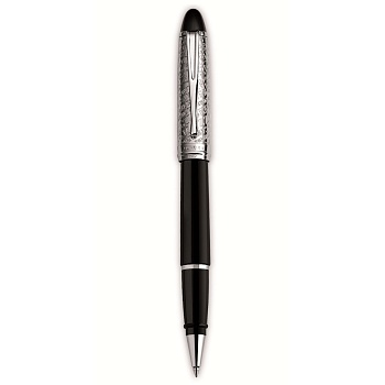Ручка-роллер Aurora Ipsilon Italy 150 Special Edition Black Resin CT, в подарочной коробке