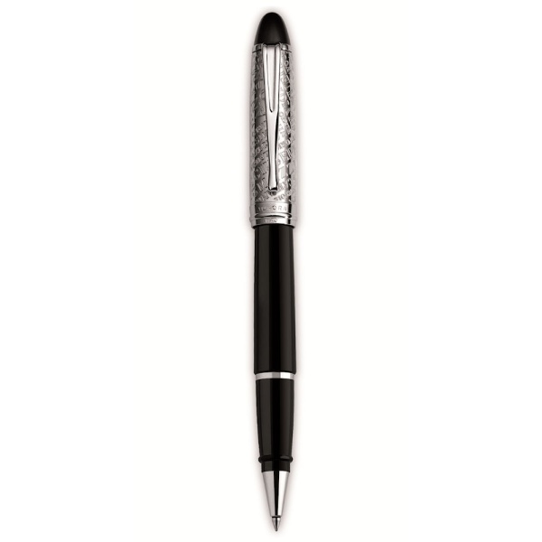 Ручка-роллер Aurora Ipsilon Italy 150 Special Edition Black Resin CT, в подарочной коробке