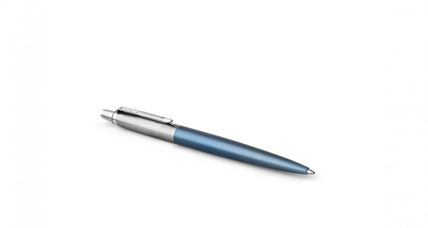 Шариковая ручка Parker Jotter Essential, Waterloo Blue CT, стержень: Mblue