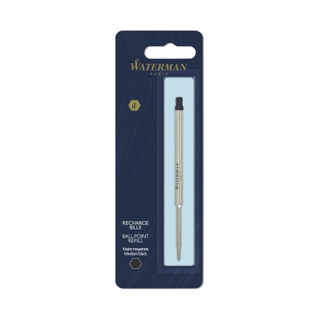 Стержень Standard Maxima для шариковой ручки Waterman M, цвет: чёрный