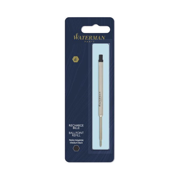 Стержень Standard Maxima для шариковой ручки Waterman M, цвет: чёрный