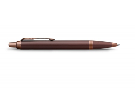 Шариковая ручка Parker IM Monochrome Brown, стержень:M, цвет чернил: blue, в подарочной упаковке.