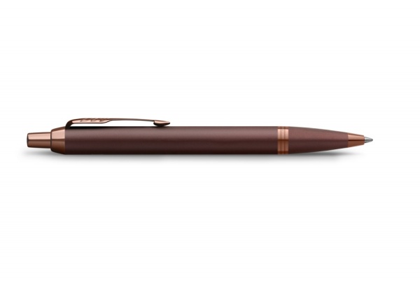 Шариковая ручка Parker IM Monochrome Brown, стержень:M, цвет чернил: blue, в подарочной упаковке.