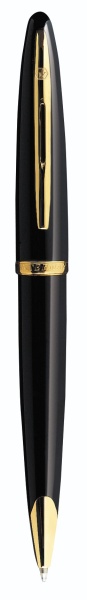 Шариковая ручка Waterman Carene, цвет: Black GT, стержень: Mblue