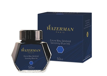 Флакон с чернилами Waterman для перьевой ручки, цвет: Blue