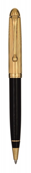 Шариковая ручка Aurora Ottantotto black GT, в подарочной коробке