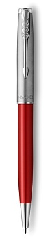 Шариковая ручка Parker Sonnet Entry Point Red Steel CT, стержень: M, цвет чернил: black , в подарочной упаковке