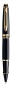 Ручка-роллер Waterman Expert 3, цвет: Black Laque GT, стержень: Fblk