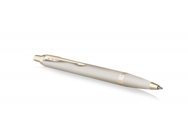 Шариковая ручка Parker IM Professionals Monochrome Champagne, стержень:M, цвет чернил: blue, в подарочной упаковке.
