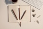 Шариковая ручка Parker IM Monochrome Brown, стержень:M, цвет чернил: blue, в подарочной упаковке.