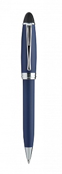 Шариковая ручка Aurora Ipsilon Satin Royale Blue CT, в подарочной коробке