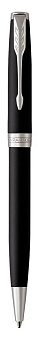 Шариковая ручка Parker Sonnet , Matte Black CT, стержень: M, цвет чернил: black , в подарочной упаковке
