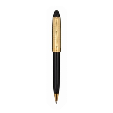 Шариковая ручка Aurora Ipsilon Quadra Gold/Black, в подарочной коробке