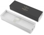 Ручка роллер Parker IM Premium Warm Silver (grey)  GT, стержень: F, цвет чернил: black, в подарочной упаковке.