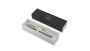 Ручка роллер Parker IM Premium Warm Silver (grey)  GT, стержень: F, цвет чернил: black, в подарочной упаковке.