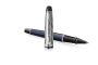 Ручка-роллер Waterman Expert22 SE deluxe Blue CT, цвет: Black, в подарочной упаковке