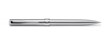 Шариковая ручка Aurora Magellano satin chrome CT, в подарочной коробке