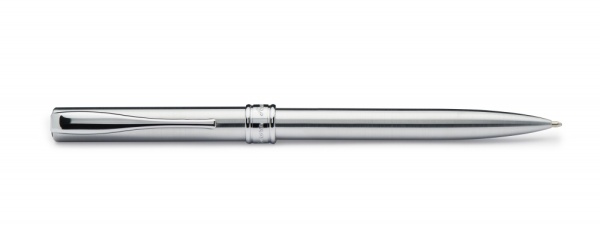 Шариковая ручка Aurora Magellano satin chrome CT, в подарочной коробке