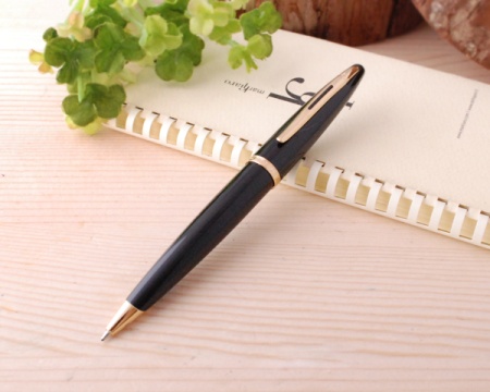 Шариковая ручка Waterman Carene, цвет: Black GT, стержень: Mblue